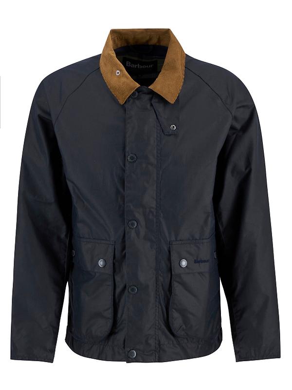 Barbour Men's Modern Bedale Wax Jacket - Royal Navy/Highland Loch Image 1