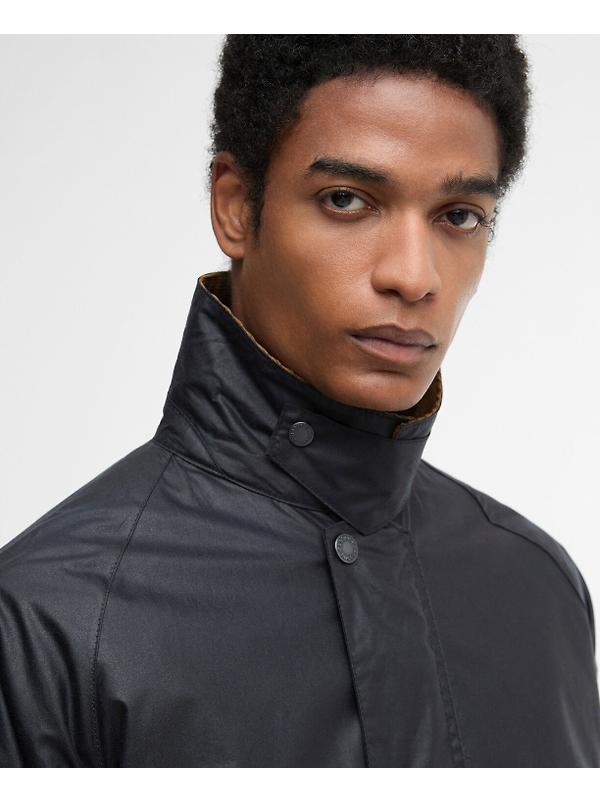Barbour Men's Modern Bedale Wax Jacket - Royal Navy/Highland Loch Image 7