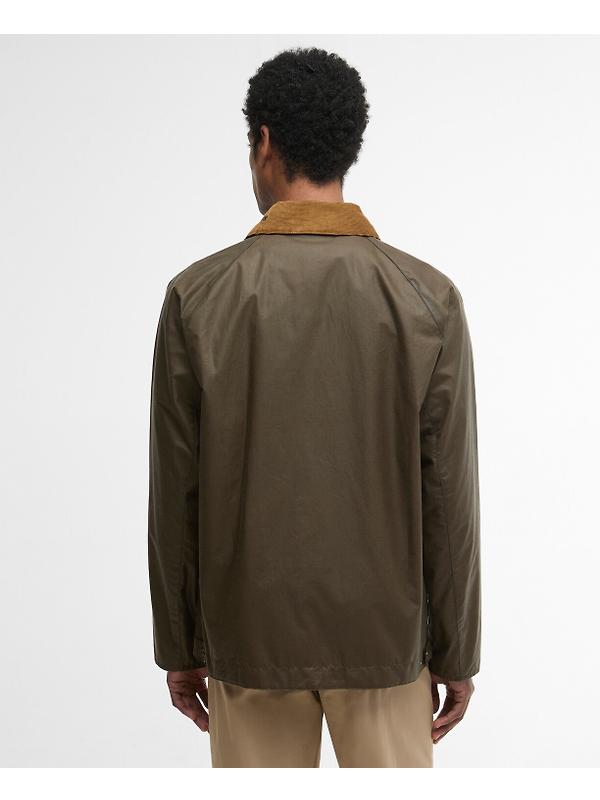 Barbour Men's Modern Bedale Wax Jacket - Beech/Highland Loch Image 4