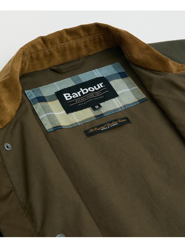 Barbour Men's Modern Bedale Wax Jacket - Beech/Highland Loch Image 8