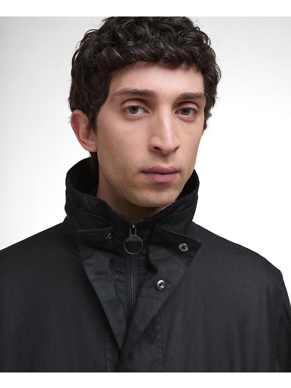 Barbour Men's Re-Engineered Utility Bedale Wax Jacket - Black Image 5