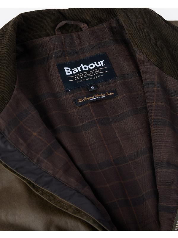 Barbour Men's Re-Engineered Utility Bedale Wax Jacket - Beech Image 8