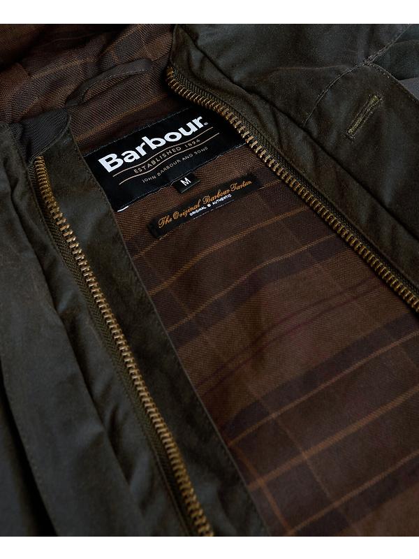 Barbour Men's Re-Engineered Endurance Mountain Wax Parka - Olive Image 8