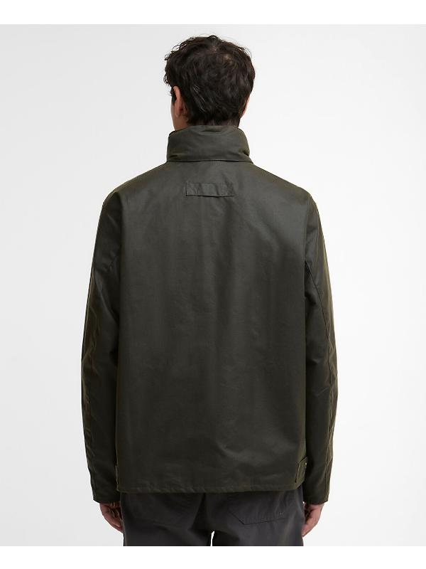 Barbour Men's Re-Engineered Ridley Wax Jacket - Archive Olive Image 4
