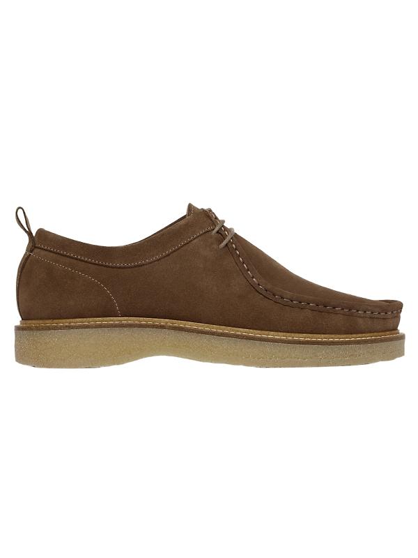 Oliver Sweeney Men's Marana Calf Suede Moccasin Shoes - Taupe Product Image