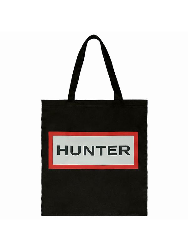 Hunter Mclaine Cotton Shopper - Black Image 1