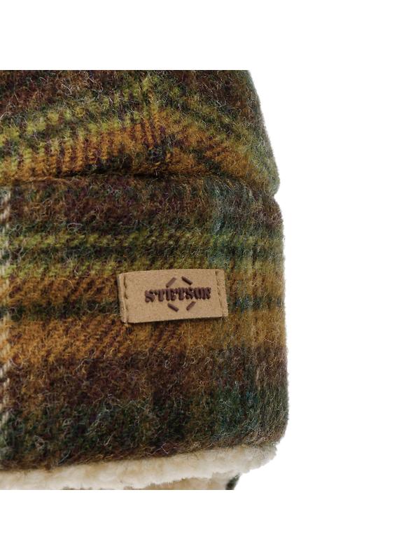 Stetson Meadville Bomber Aviator Hat - Green/Dark Orange Image 5