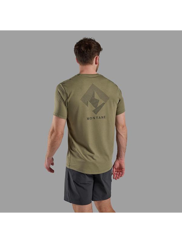 Montane Men's Alhena Mountain 25 T-Shirt - Caper Image 3