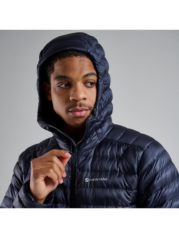 Montane Men's Anti-Freeze Hooded Down Jacket - Eclipse Blue Image 5