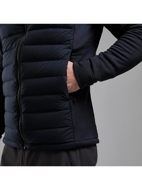 Montane Men's Composite Hooded Down Jacket - Black Image 6