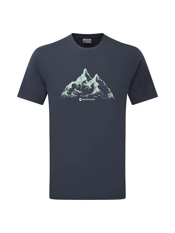 Montane Men's Dual Mountain T-Shirt - Eclipse Blue Product Image