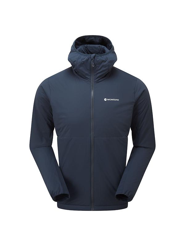 Montane Men's Fireball Lite Insulated Hooded Jacket - Eclipse Blue Image 1