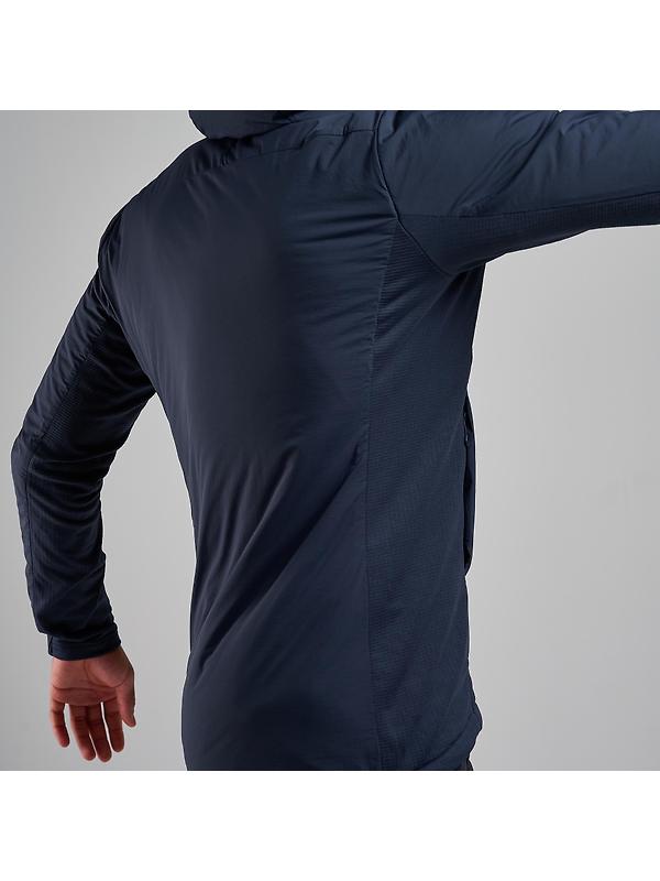 Montane Men's Fireball Lite Insulated Hooded Jacket - Eclipse Blue Image 5