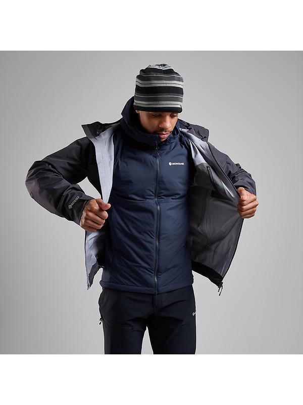 Montane Men's Fireball Lite Insulated Hooded Jacket - Eclipse Blue Image 6