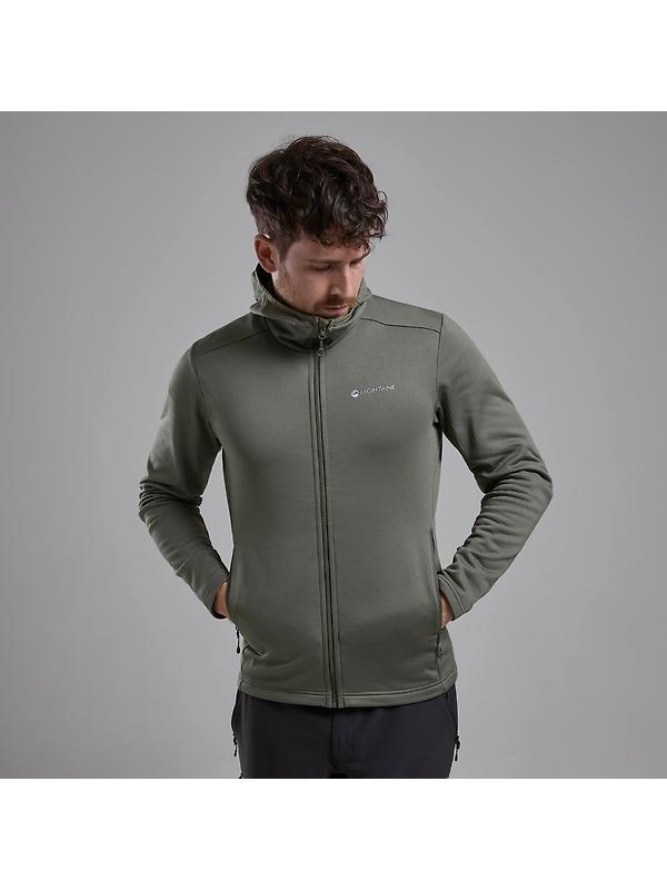 Montane Men's Protium Hooded Fleece Jacket - Caper Image 5