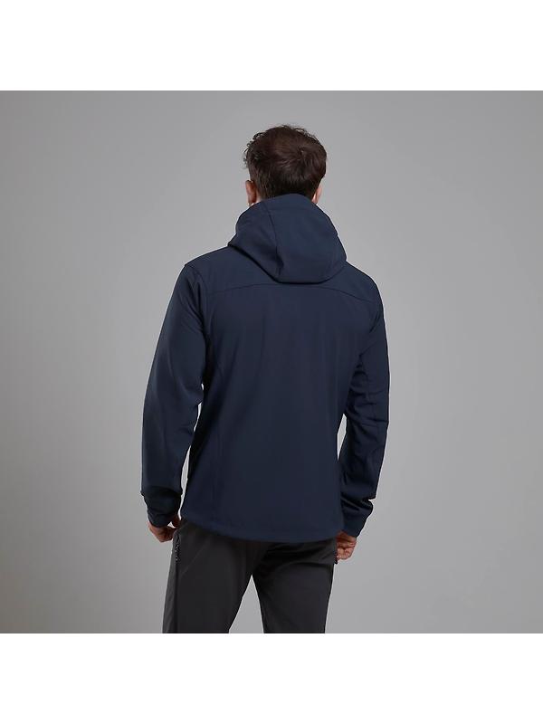 Montane Men's Tenacity XT Hooded Softshell Jacket - Eclipse Blue Image 3