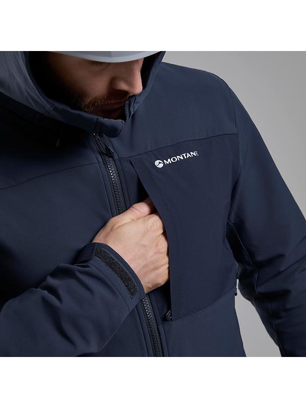 Montane Men's Tenacity XT Hooded Softshell Jacket - Eclipse Blue Image 7