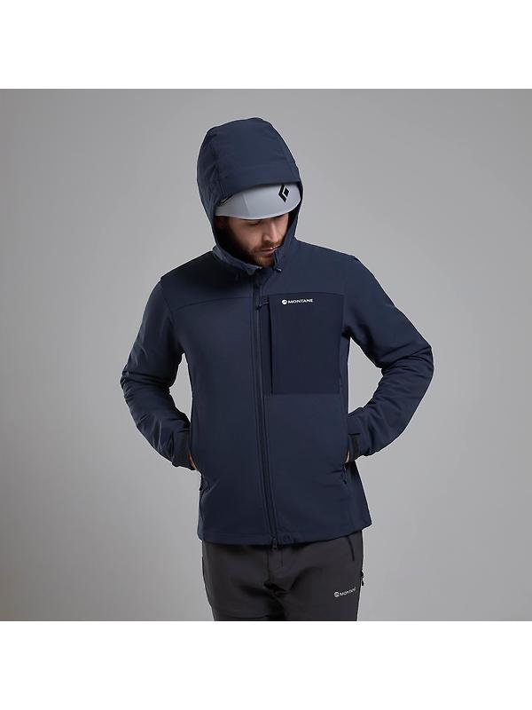 Montane Men's Tenacity XT Hooded Softshell Jacket - Eclipse Blue Image 8