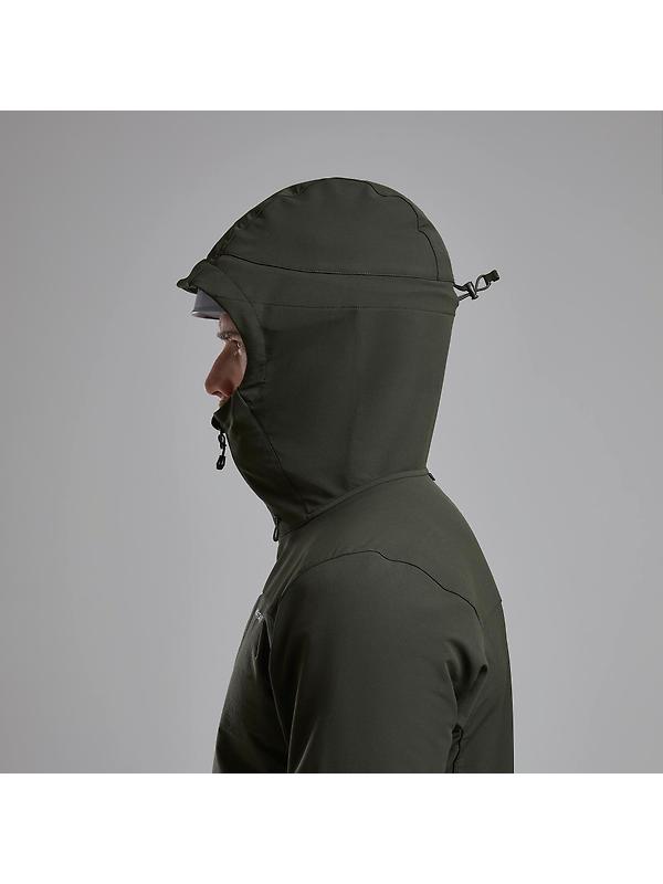 Montane Men's Tenacity XT Hooded Softshell Jacket - Oak Green Image 4