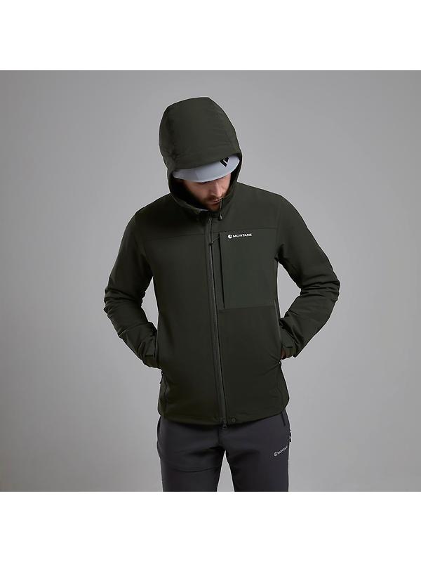 Montane Men's Tenacity XT Hooded Softshell Jacket - Oak Green Image 8