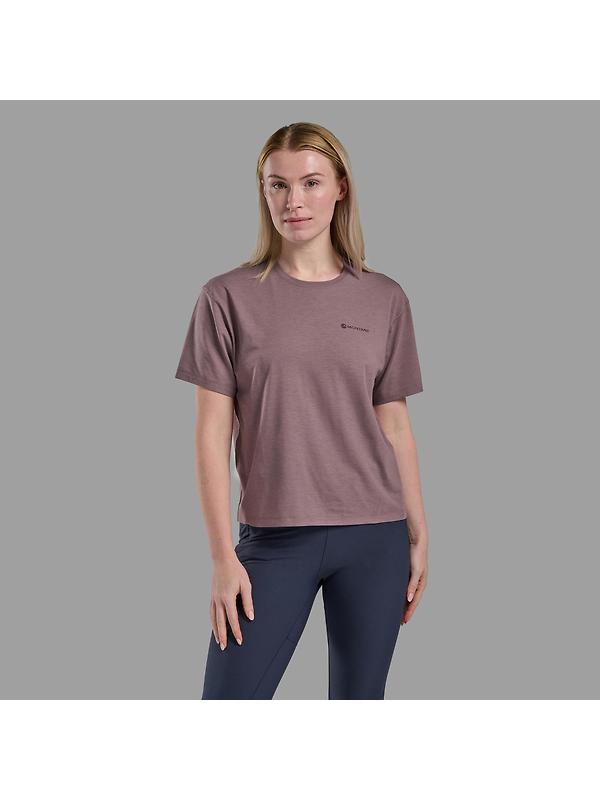 Montane Women's Alhena Mountain 25 T-Shirt - Moonscape Image 2