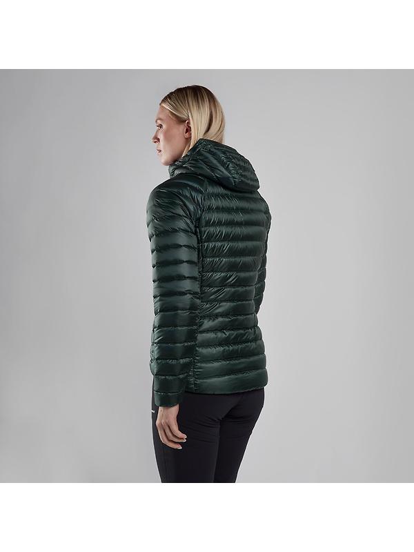Montane Women's Anti-Freeze Hooded Down Jacket - Deep Forest Image 3