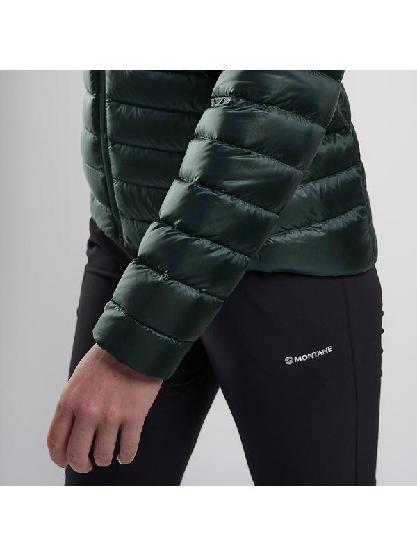 Montane Women's Anti-Freeze Hooded Down Jacket - Deep Forest Image 5