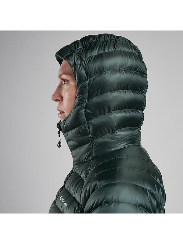 Montane Women's Anti-Freeze Hooded Down Jacket - Deep Forest Image 8