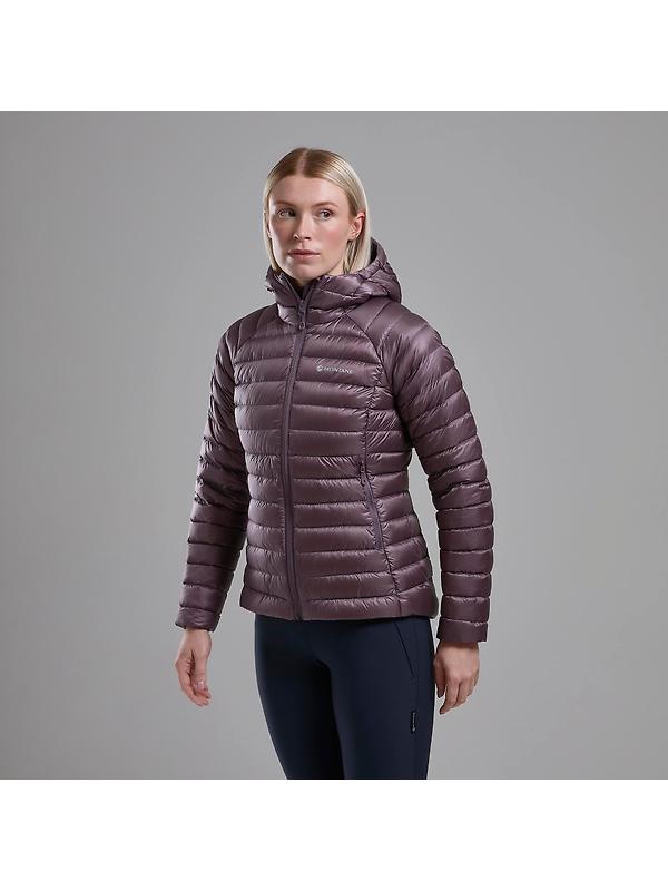Montane Women's Anti-Freeze Hooded Down Jacket - Moonscape Image 2