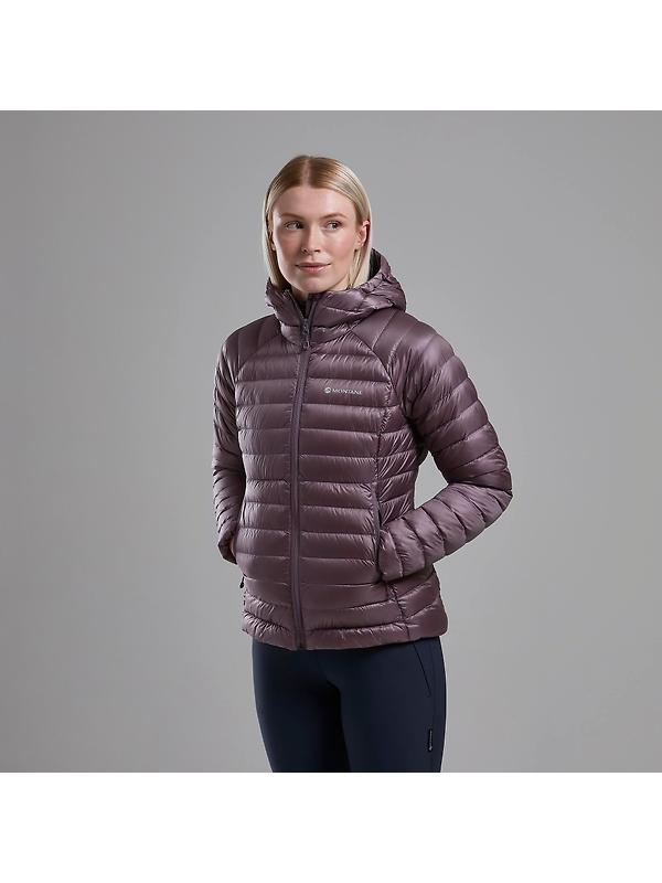 Montane Women's Anti-Freeze Hooded Down Jacket - Moonscape Image 4