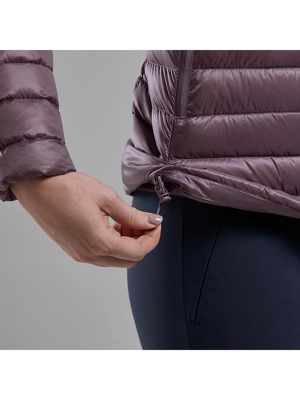 Montane Women's Anti-Freeze Hooded Down Jacket - Moonscape Image 6