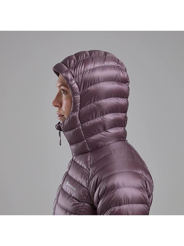 Montane Women's Anti-Freeze Hooded Down Jacket - Moonscape Image 7