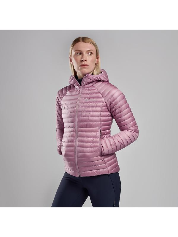Montane Women's Anti-Freeze Lite Hooded Down Jacket - Allium Image 4