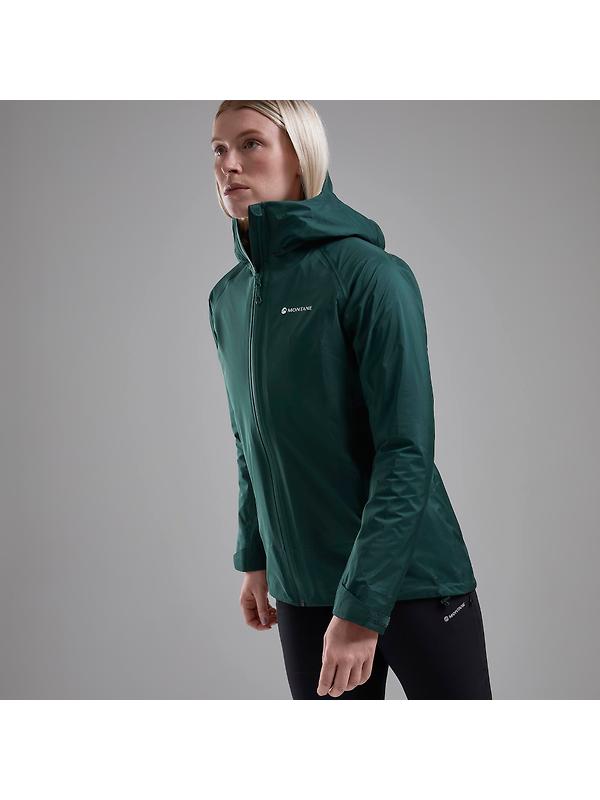 Montane Women's Cetus Lite Waterproof Jacket - Deep Forest Image 3