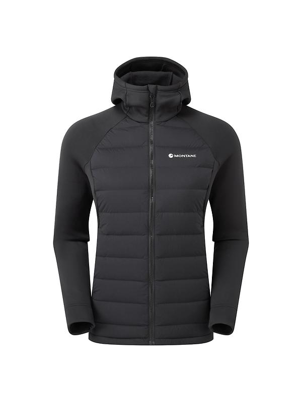 Montane Women's Composite Hooded Down Jacket - Black Product Image