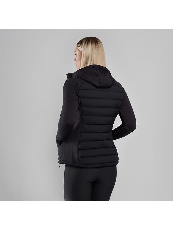 Montane Women's Composite Hooded Down Jacket - Black Image 3