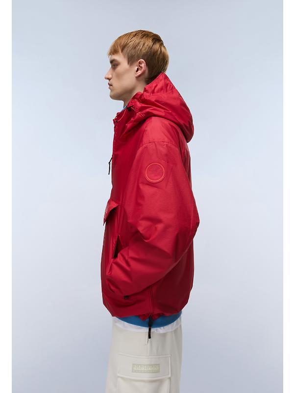 Napapijri Men's Rainforest Next Summer Anorak - Red Image 5