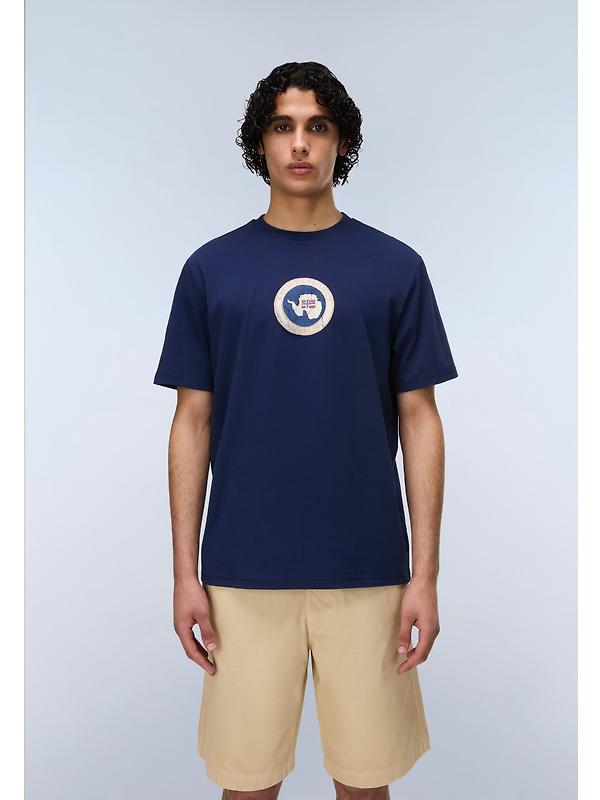 Napapijri Men's Phos T-Shirt - Naval Arcade Image 4