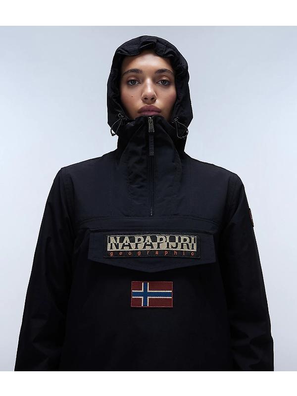 Napapijri Women's Rainforest Winter Anorak Jacket - Black Image 5