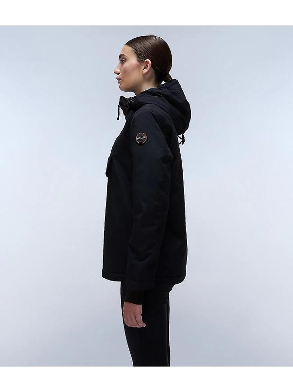 Napapijri Women's Rainforest Winter Anorak Jacket - Black Image 6