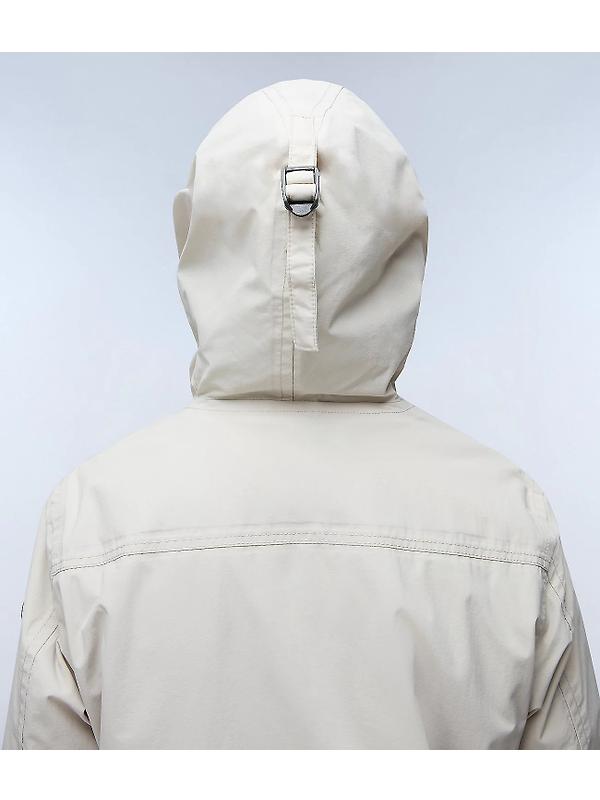 Napapijri Women's Rainforest Winter Anorak Jacket - Beige Silver Image 6