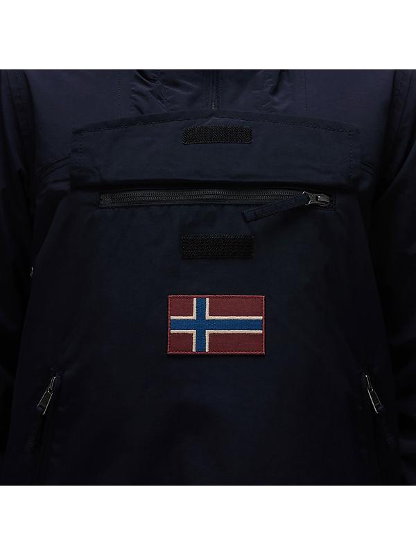 Napapijri Women's Rainforest Pocket Anorak Jacket - Black Image 6