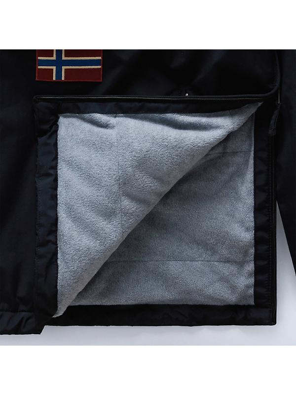 Napapijri Women's Rainforest Pocket Anorak Jacket - Black Image 8