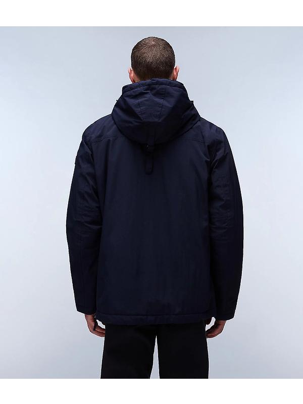 Napapijri Men's Rainforest Winter Anorak Jacket - Blue Marine Image 4