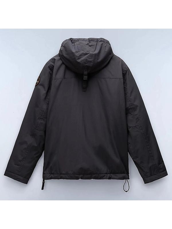 Napapijri Men's Rainforest Winter Anorak Jacket - Dark Grey Image 6