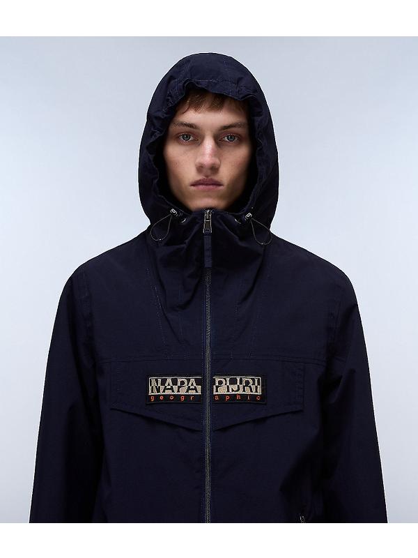 Napapijri Rainforest Open Summer Jacket - Blue Marine Image 2