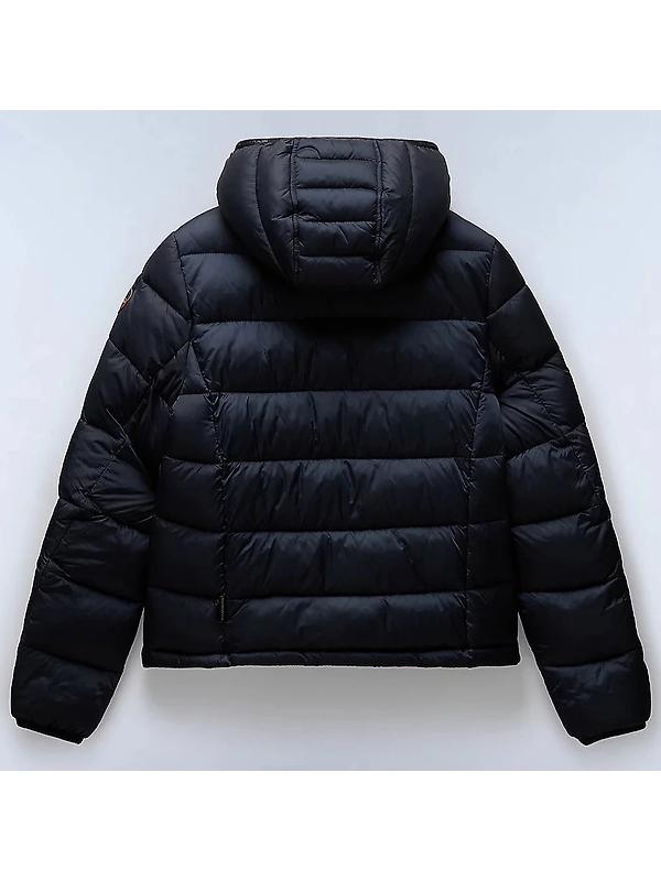 Napapijri Women's Aerons Rise Hooded Puffer Jacket - Black Image 2