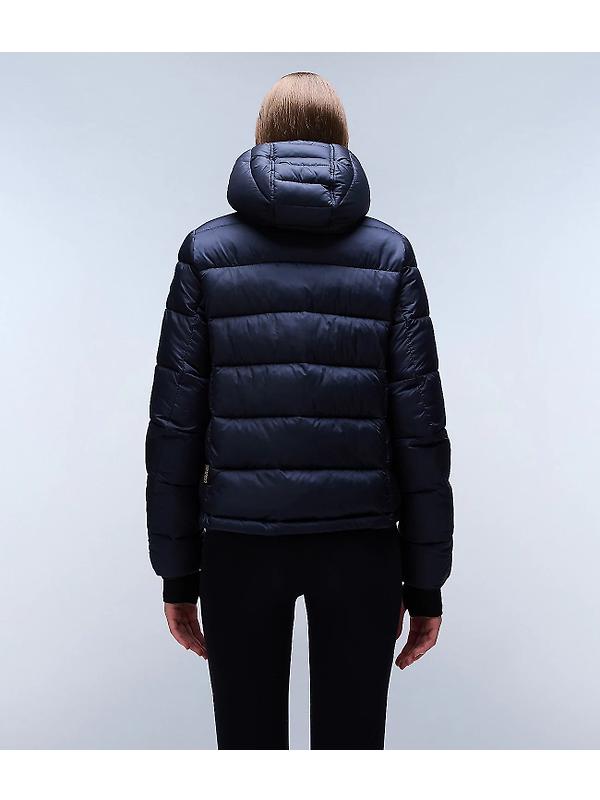 Napapijri Women's Aerons Rise Hooded Puffer Jacket - Black Image 5