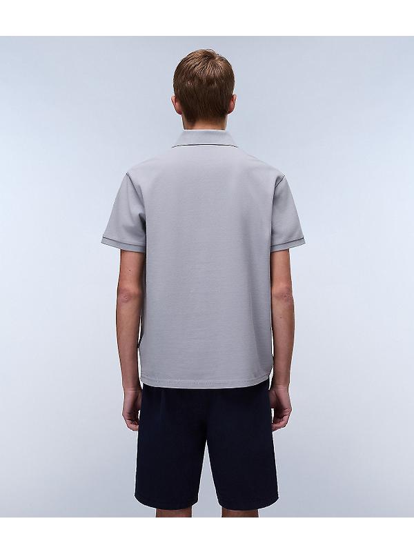 Napapijri Men's Aylmer Short Sleeve Polo Shirt - Ultimate Grey Image 4