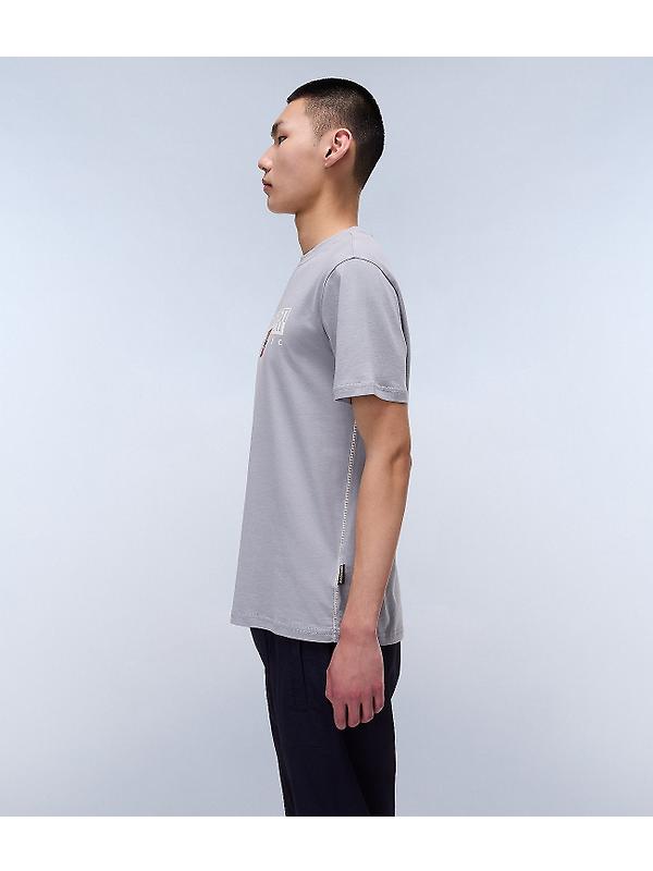 Napapijri Men's Aylmer Short Sleeve T-Shirt - Ultimate Grey Image 5